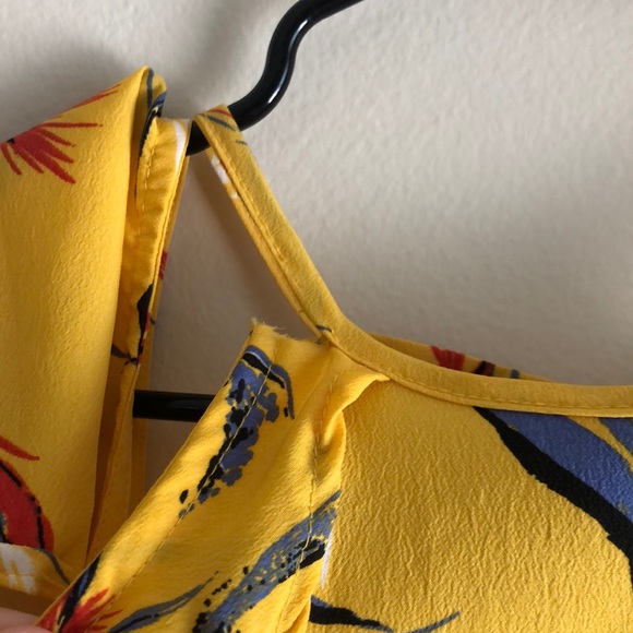 Tropical yellow dress❤️ - Picture 4 of 4